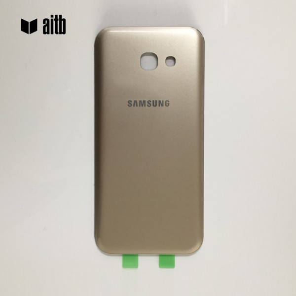 Samsung Galaxy A5 (2017) A520 Backcover Akkudeckel in gold + Kleber