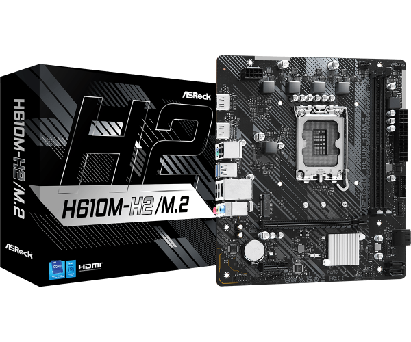 ASRock H610M-H2/M.2 Intel H610 Sockel 1700 DDR4 mATX