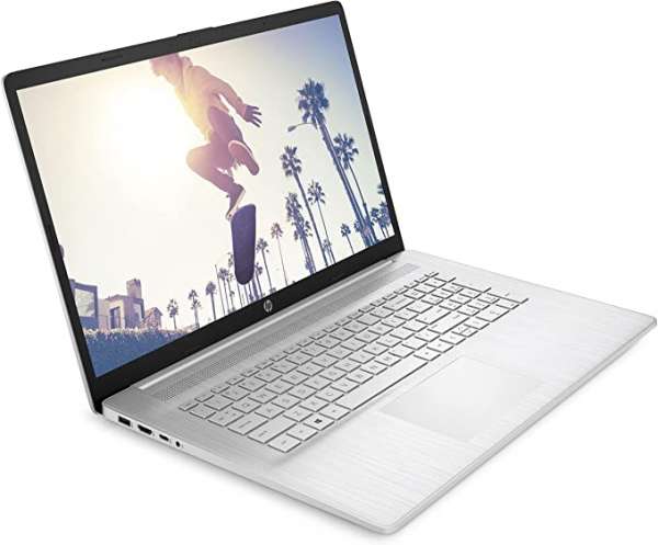 HP Laptop, 17&quot; HD+ Display, AMD Ryzen 5-5500U, 8GB DDR4 Ram, 512GB, SSD, AMD Grafik, W11