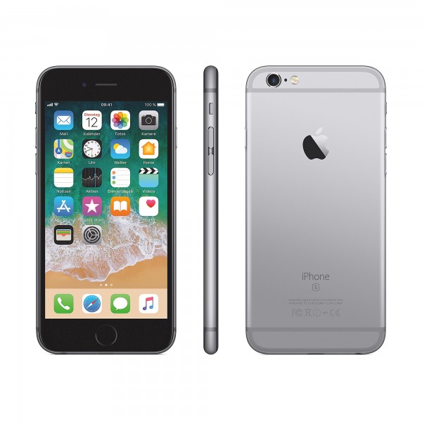 Apple iPhone 6S 32GB - spacegrau - ohne Simlock - 12 Mon. Gewährleistung