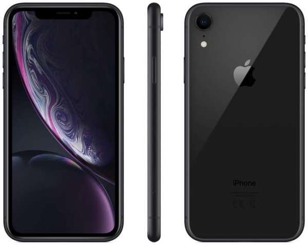 Apple iPhone XR 64GB Schwarz (Generalüberholt)