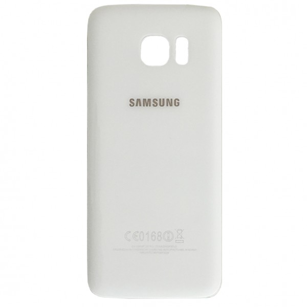 Samsung Galaxy S7 Edge G935F Backcover Akkudeckel in weiß + Kleber