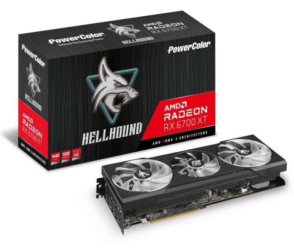 Powercolor Radeon RX 6700 XT Hellhound 12GB GDDR6