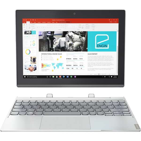 Lenovo IdeaPad Miix 320 - 10ICR Z8350 64GB LTE 4G 10.1&quot; Windows platinum silber NEU