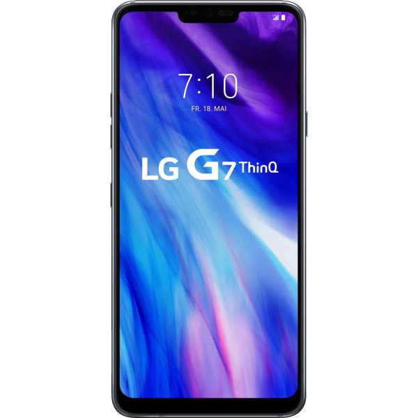 LG G7 ThinQ 64GB LM-G710EM Platinum Gray grau LTE 16MP simlockfrei NEU