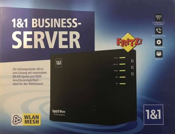 Fritz!Box FritzBox 7583 Dual-Band WLAN Router 1&amp;1 Businessserver VDSL NEU &amp; OVP