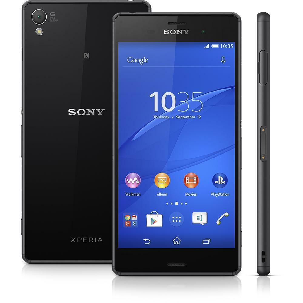 Sony Xperia Z3 Bildschirm Schwarz Bei Anruf Sony Xperia Z3 D6603 16GB schwarz - wie neu | Z3 | Sony | allinthebox