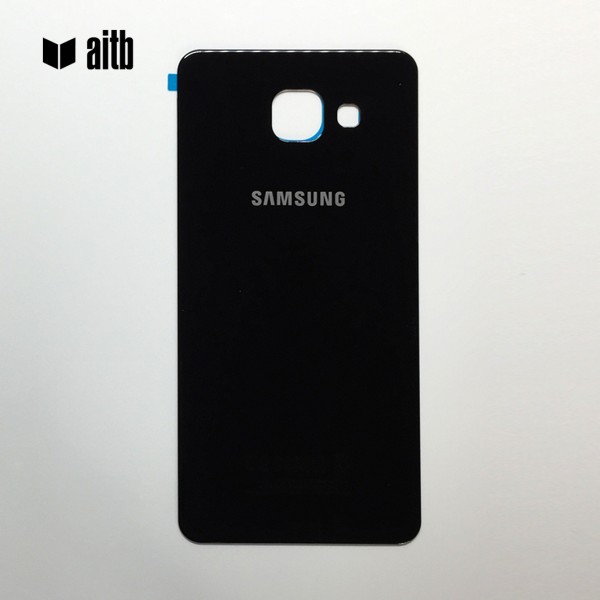 Samsung Galaxy A5 (2016) A510 Backcover Akkudeckel in schwarz + Kleber