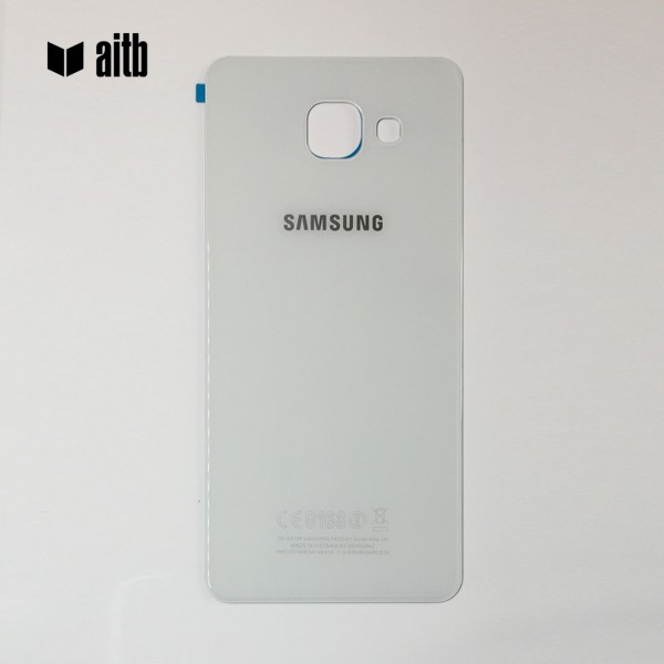 Samsung Galaxy A5 (2016) A510 Backcover Akkudeckel in weiß + Kleber